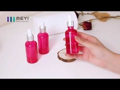 DIN 18mm Glass Dropper Bottles Hot Stamping Non Spill